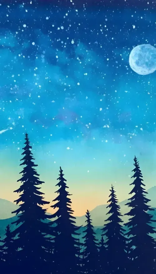 A beautiful, vast sky full of stars.